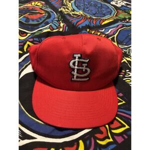 saint louis cardinals red mlb baseball snapback 90s